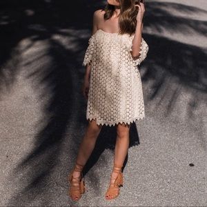 Tularosa x Revolve Crochet Dress